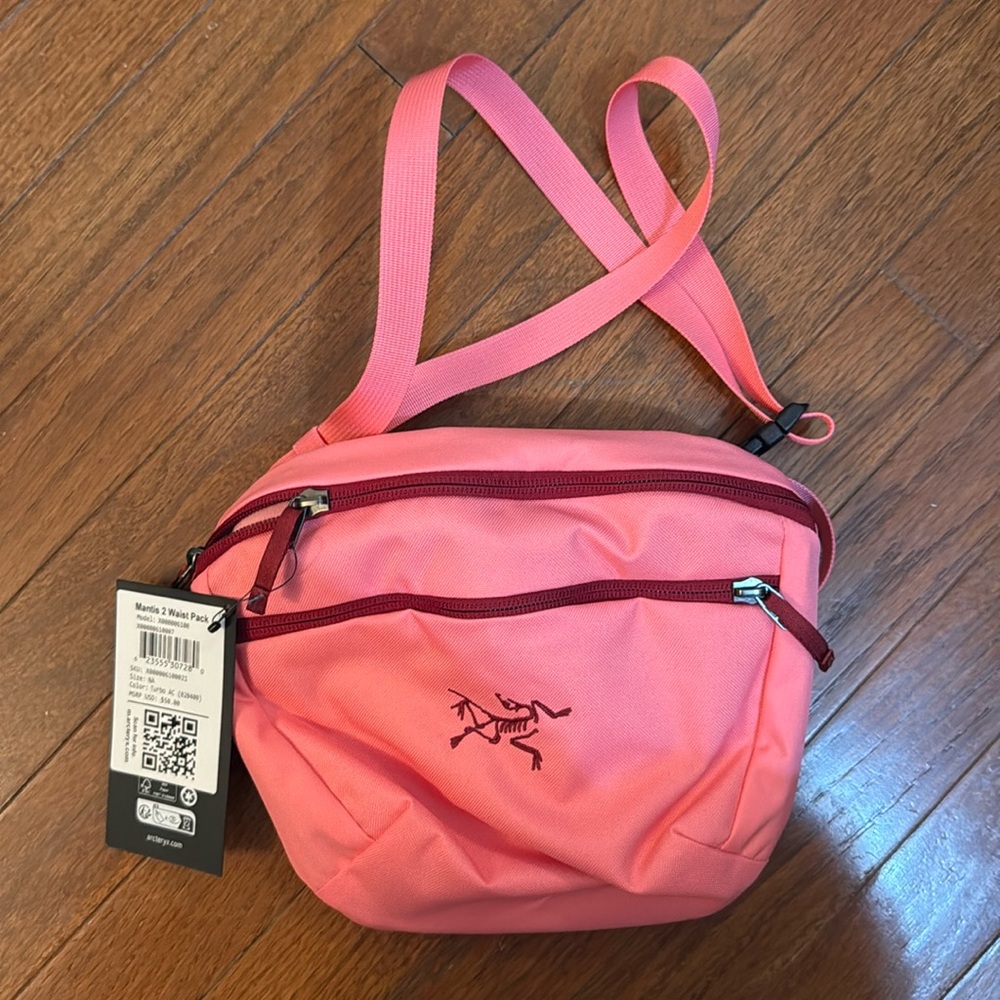 Arcteryx Mantis 2 waist pack - pink & never worn